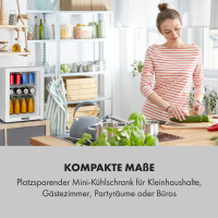Мини-холодильник, мини-бар Klarstein Brooklyn 42, 42 л белый (10035227)