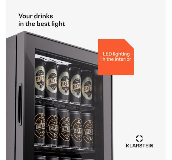 Портативный холодильник для напитков Klarstein Beersafe 74 Slim 10045534 УЦЕНКА
