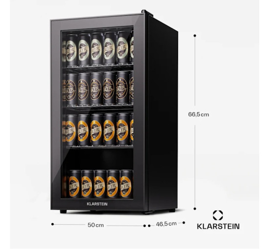 Портативный холодильник для напитков Klarstein Beersafe 74 Slim 10045534 УЦЕНКА