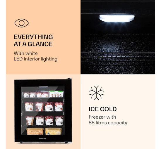 Морозильная камера Klarstein IceAge 88 10036066 УЦЕНКА
