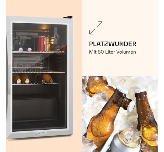 Портативный холодильник для напитков Klarstein Beersafe XXL 10027673