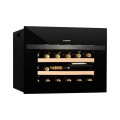 Вбудований винний холодильник на 51 л Klarstein Vinsider 24 Built-In Uno, чорний (10034852)