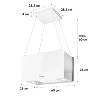 Островная вытяжка для кухни Klarstein Chandelier L 10033107