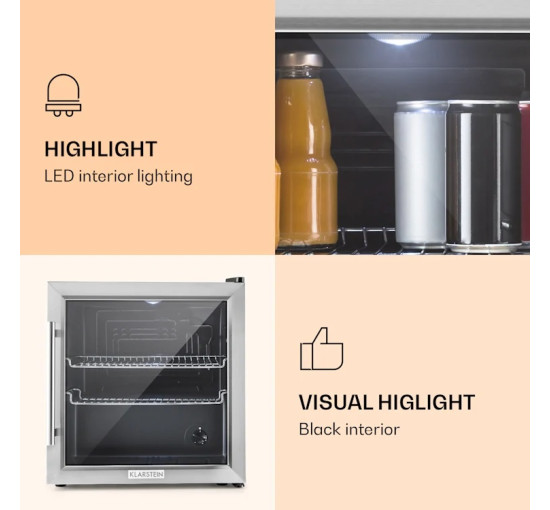 Портативный холодильник для напитков Klarstein Beersafe L 10027671