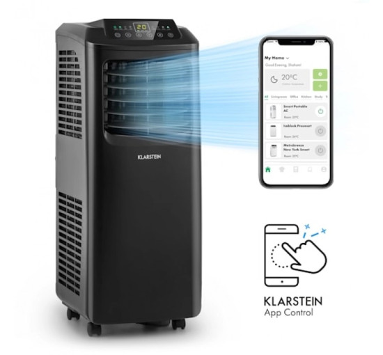 Мобільний кондиціонер Klarstein Pure Blizzard Smart 9k, 26-44 м² (10035808)