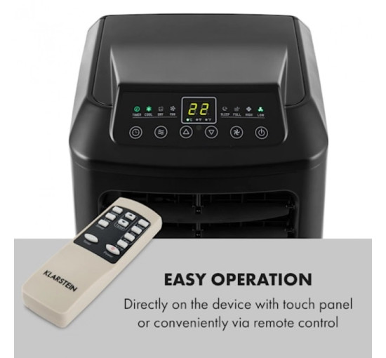 Мобільний кондиціонер Klarstein Pure Blizzard Smart 9k, 26-44 м² (10035808)