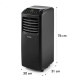 Мобільний кондиціонер Klarstein Pure Blizzard Smart 9k, 26-44 м² (10035808)