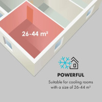 Мобильный кондиционер Klarstein Pure Blizzard Smart 9k, 26-44 м² (10035808)