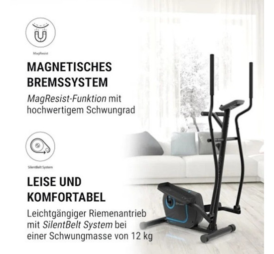 Крос-тренажер Klarfit Myon Cross 12кг SilentBelt 10032971