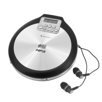 CD/MP3-плеер Soundmaster CD9220 с зарядкой аккумулятора, черный-серый