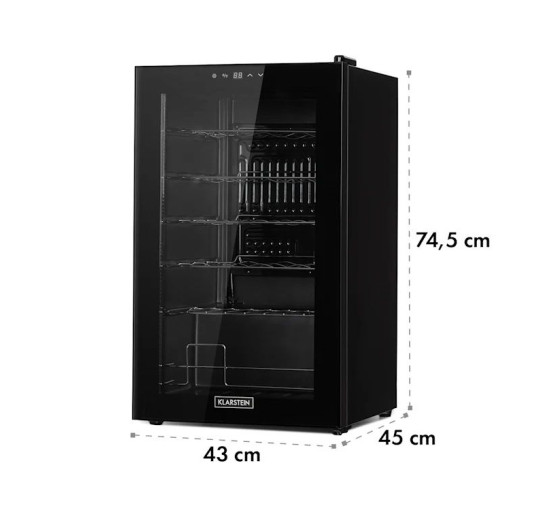 Винний холодильник Klarstein Shiraz 24 Uno 10045881