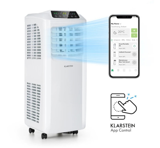 Мобильный кондиционер Klarstein Pure Blizzard Smart 9k, 26-44 м² 10035807 (my-5211) Уценка