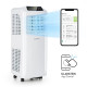 Мобильный кондиционер Klarstein Pure Blizzard Smart 9k, 26-44 м² 10035807 (my-5211) Уценка
