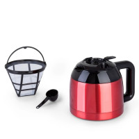 Капельная кофеварка Klarstein Arabica EasyTouch Control RED 800 Вт, красный (10035588-1) б/у