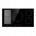Индукционная варочная панель для кухни Klarstein Delicatessa 90 Flex 5 конфорок, черный (10035181)