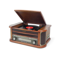 Виниловый проигрыватель Soundmaster NR540 Nostalgia Stereo DAB+/FM