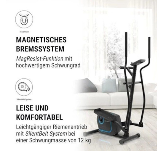 Крос-тренажер Klarfit Myon Cross 12кг SilentBelt 10032971