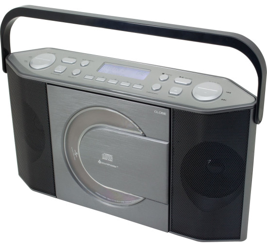 Радиомагнитола и USB/CD-MP3-проигрыватель Soundmaster RCD1770AN, черный