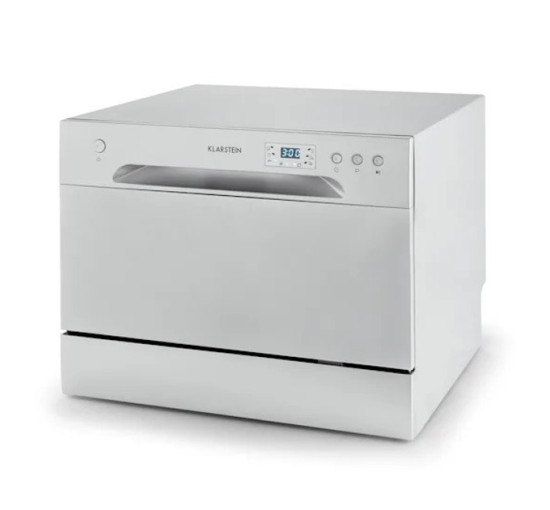 Посудомоечная машина Klarstein Amazonia 6, 1380 Вт 6 комплектов, серый (10028325)