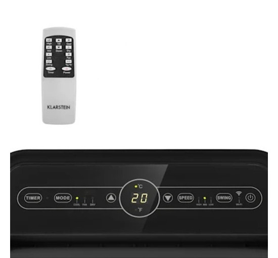 Мобільний кондиціонер Klarstein Metrobreeze New York Smart 12k 12 000 BTU/3,5 кВт (10035801)