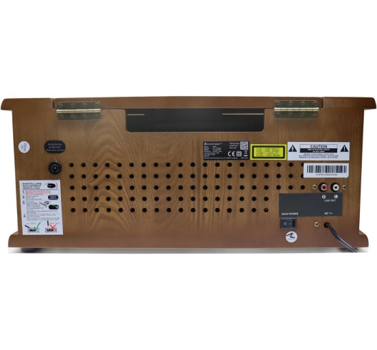 Програвач вінілу Soundmaster NR546BR Nostalgic Stereo DAB+/FM/CD/Bluetooth/USB