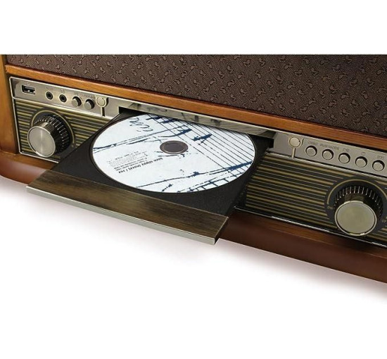 Проигрыватель винила Soundmaster NR546BR Nostalgic Stereo DAB+/FM/CD/Bluetooth/USB