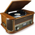 Програвач вінілу Soundmaster NR546BR Nostalgic Stereo DAB+/FM/CD/Bluetooth/USB
