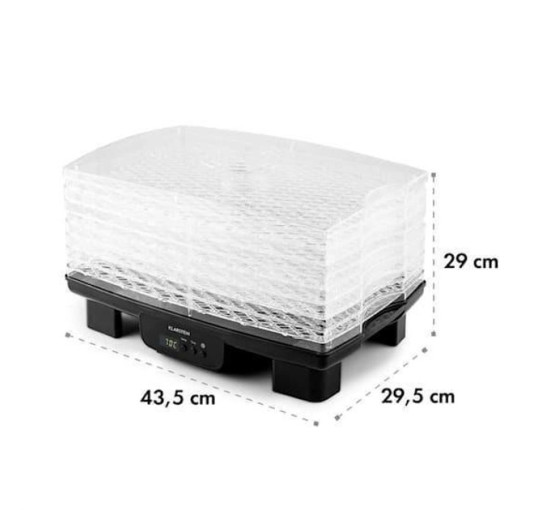 Дегидратор-сушилка для овощей, фруктов KLARSTEIN Bananarama 550W (10027831)