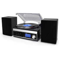 Вініловий програвач Soundmaster MCD1820SW DAB+ FM/USB/Micro SD/CD