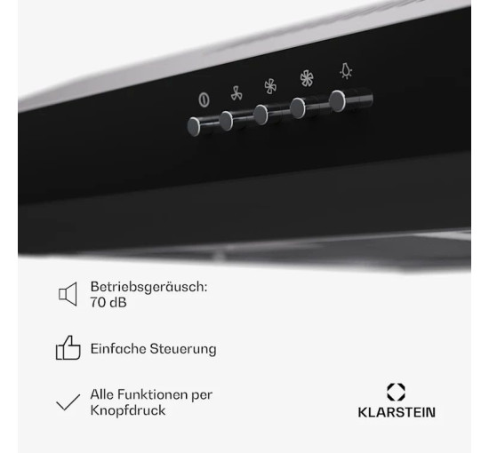 Кухонная вытяжка Klarstein Contempo 60 (10045590)