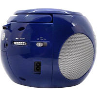 CD бумбокс Soundmaster SCD2120BL с FM-радио и функцией аудиокниги, синий