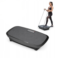 Вибрационный тренажер Klarfit Vib 1000, 3 программы, черный (10032162)