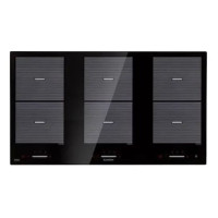 Индукционная плита для кухни Klarstein Virtuosa Flex 90, 3000 Вт, черная (10032552)