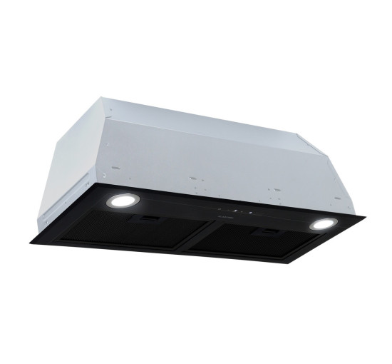Вбудована кухонна витяжка Klarstein Paolo 72 см, 200 Вт 593 м3/год, LED Touch, чорний (10033749)