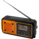Цифрове радіо Soundmaster DAB112OR DAB+ FM з Bluetooth 5.0, ліхтариком, сонячною та Li-On батареєю 2500 мАг