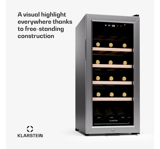 Винный холодильник Klarstein Shiraz Premium Smart 18 (10045338)