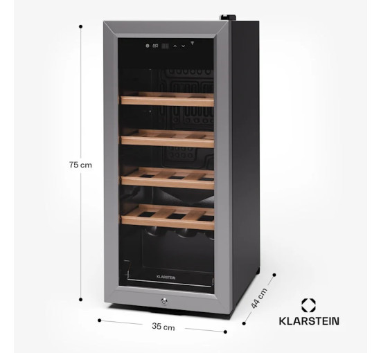 Винный холодильник Klarstein Shiraz Premium Smart 18 (10045338)