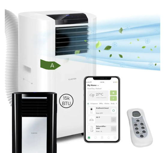 Портативний кондиціонер Klarstein Max Breeze Smart 10035741