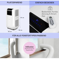 Портативный кондиционер Klarstein Max Breeze Smart 10035741