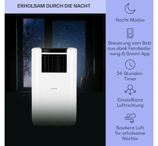 Портативний кондиціонер Klarstein Max Breeze Smart 10035741
