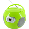 CD бумбокс Soundmaster SCD2120GR з FM-радіо та функцією аудіокниги, зелений