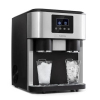 Ледогенератор 3 в 1 Klarstein Eiszeit Crush, черный/серебряный (10034227)