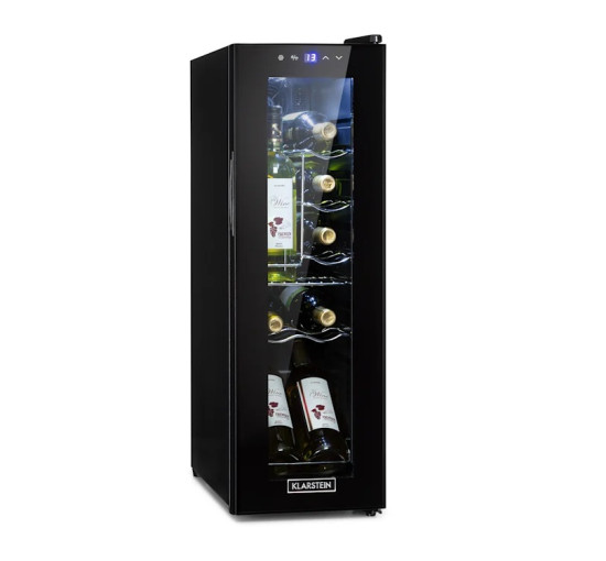 Винний холодильник Klarstein Shiraz 12 Slim Uno 10034625
