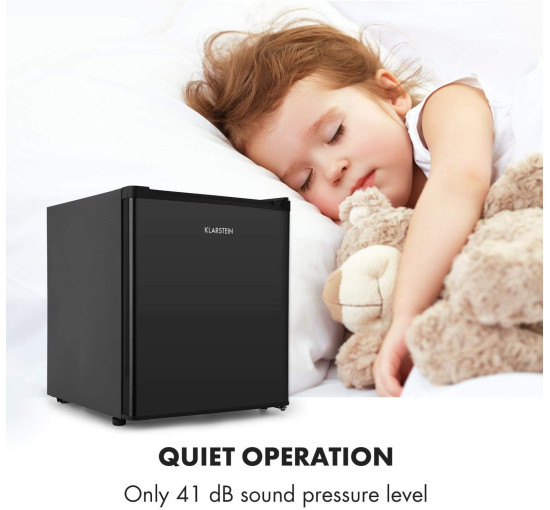 Мини-холодильник с морзильной камерой Klarstein Snoopy Eco 46 л черный (10032856)