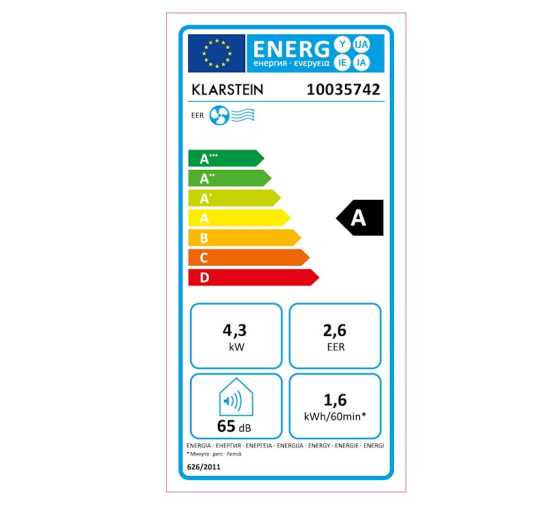 Портативный кондиционер Klarstein Max Breeze Smart 10035742