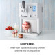 Мороженица для мягкого мороженого Klarstein Sweet Sundae 200 Вт, белый (10034912)