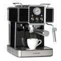 Кофемашина в ретро стиле Klarstein Gusto Classico 1,5л, 20 бар, 1350 Вт, черный (10035564)