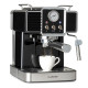 Кофемашина в ретро стиле Klarstein Gusto Classico 1,5л, 20 бар, 1350 Вт, черный (10035564)