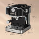 Кофемашина в ретро стиле Klarstein Gusto Classico 1,5л, 20 бар, 1350 Вт, черный (10035564)