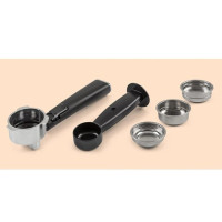 Кофемашина в ретро стиле Klarstein Gusto Classico 1,5л, 20 бар, 1350 Вт, черный (10035564)